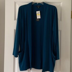 Alfani Women's Blue teal Cardigan